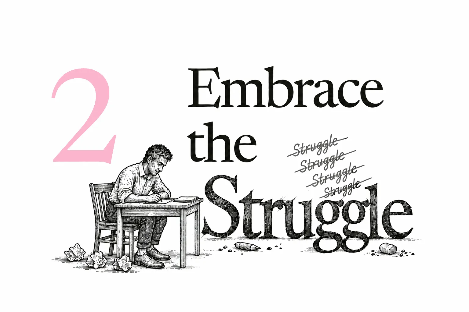 2. Embrace the Struggle