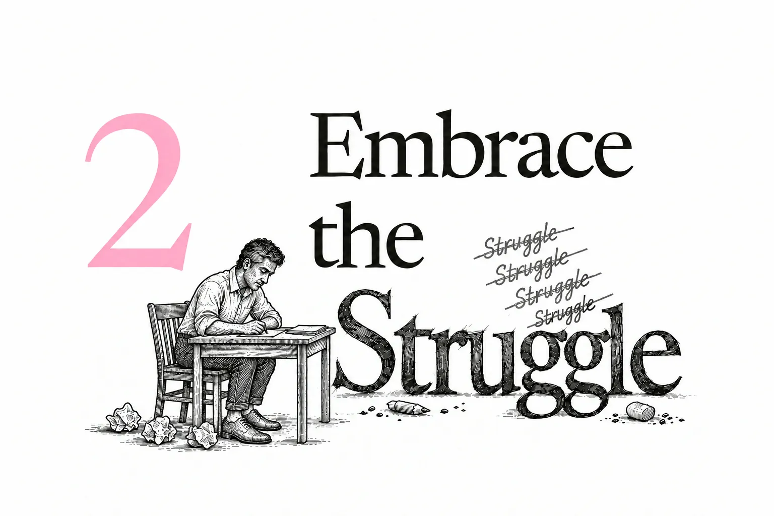 2. Embrace the Struggle