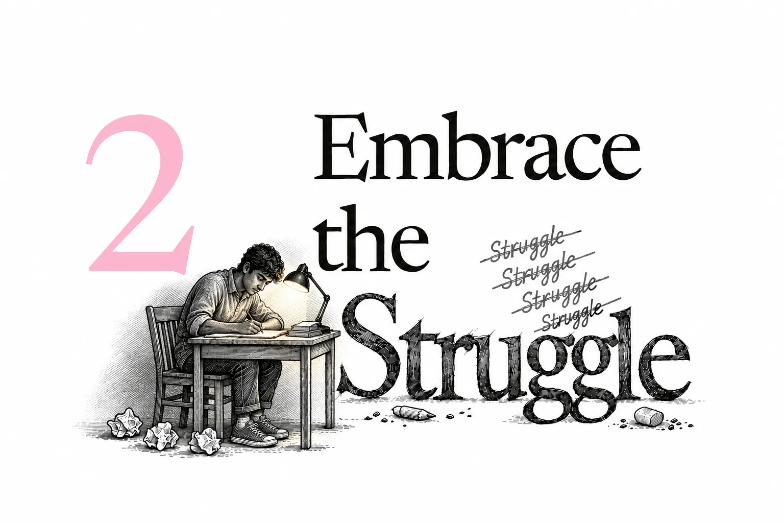 2. Embrace the Struggle