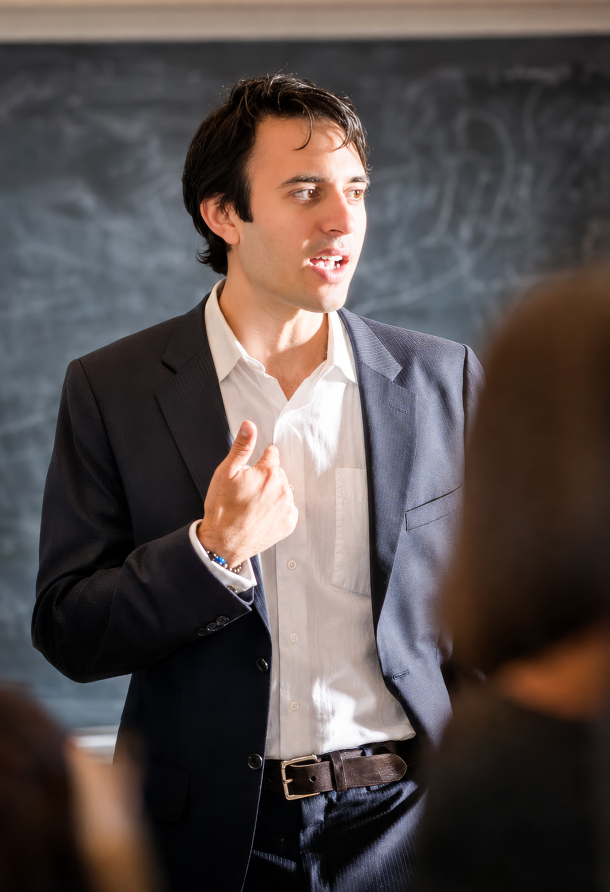 Jay Dixit teaching and guiding educators
