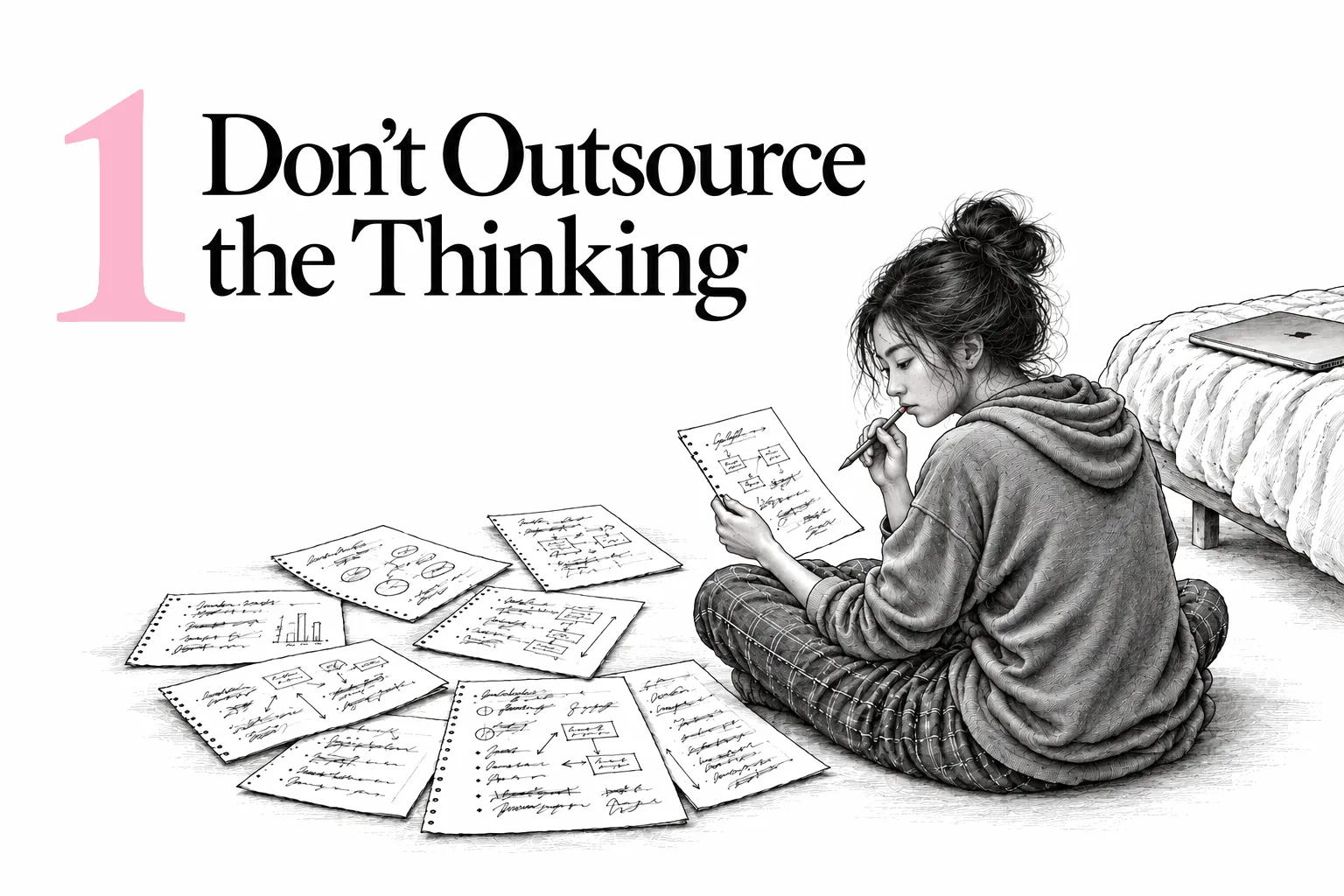 1. Don’t Outsource the Thinking